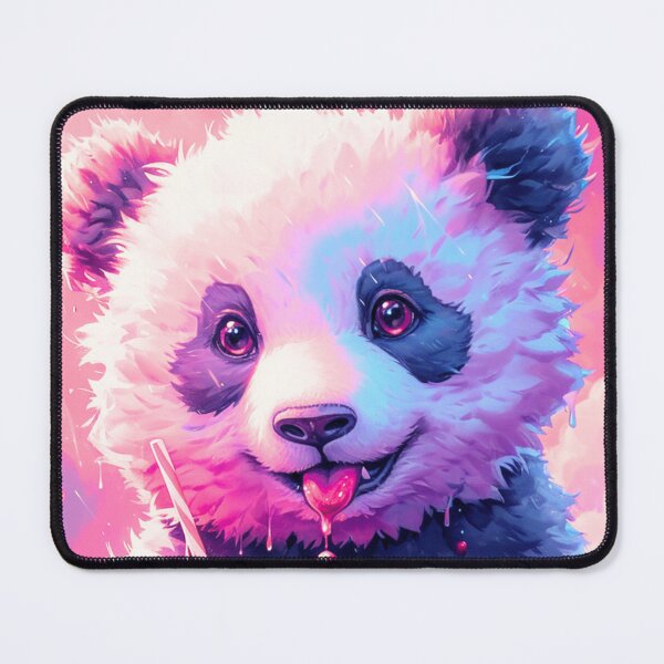 Item preview, Panda Loves Smoothies designed and sold by Unimpressed Panda.