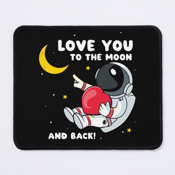 Item preview, Love you to the moon and back (on dark colors) designed and sold by messy-nessie.