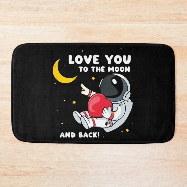 Item preview, Love you to the moon and back (on dark colors) designed and sold by messy-nessie.