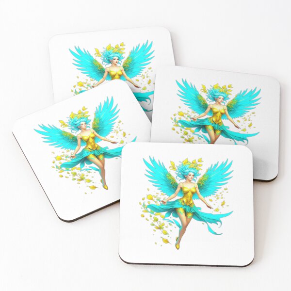 Item preview, Blue Forest Fairy Enjoying the Beauty and Freedom of Nature designed and sold by AnalajiaDesigns.