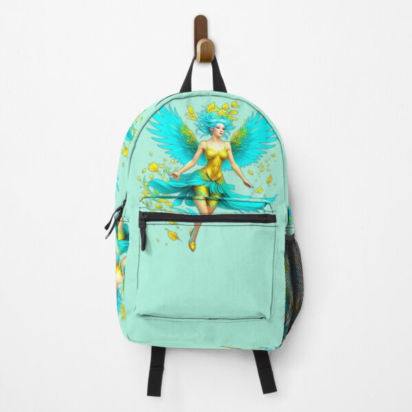 Item preview, Blue Forest Fairy Enjoying the Beauty and Freedom of Nature designed and sold by AnalajiaDesigns.