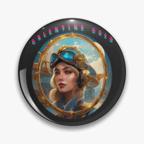 Item preview, Cool galentine gal pilot designed and sold by sailorsam1805.