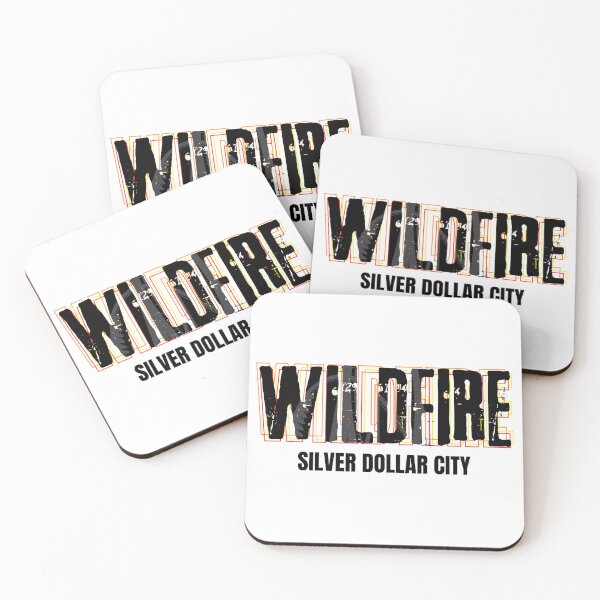 Item preview, Wildfire - Glitch Series (Black Text) designed and sold by Inverted Creative.