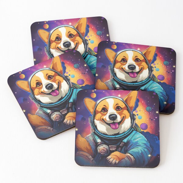 Item preview, Corgi in a spacesuit, Astro Dog, Corgi Dog, Dog in Space designed and sold by thecrazyones.