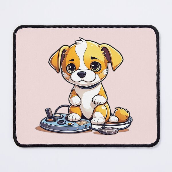 Item preview, Cute Gamer Puppy Dog designed and sold by AnalajiaDesigns.