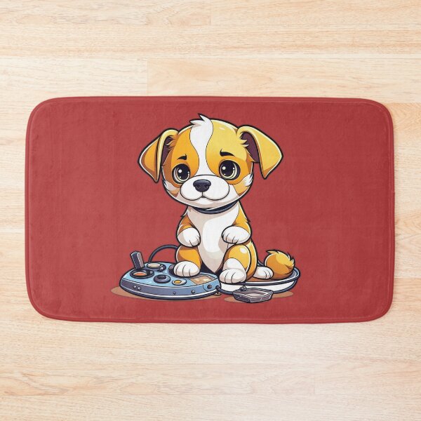 Item preview, Cute Gamer Puppy Dog designed and sold by AnalajiaDesigns.