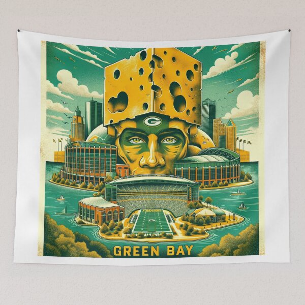 Item preview, Green Bay Packers Artwork designed and sold by ArtfulMiller.