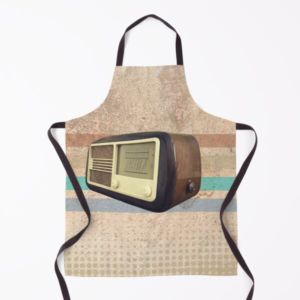 Item preview, Simplestic Vintage Radio on Stripes  designed and sold by simplestic.