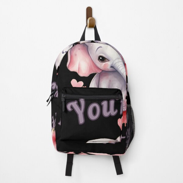Item preview, You're My Heart-Stomper. elephant face designed and sold by ElephantVibes.
