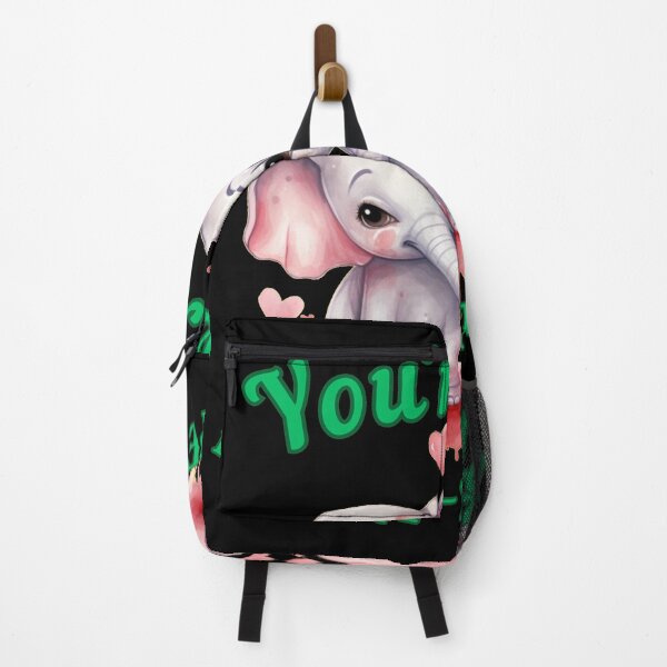 Item preview, You're My Heart-Stomper. elephant portrait designed and sold by ElephantVibes.