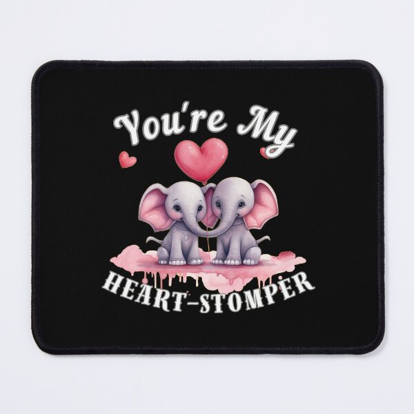 Item preview, You're My Heart-Stomper. surreal elephant designed and sold by ElephantVibes.