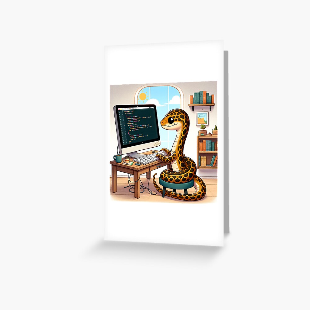 Item preview, Greeting Card designed and sold by TeeMugs3.