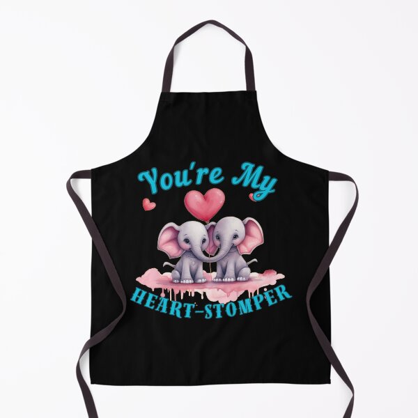 Item preview, You're My Heart-Stomper. adorable elephant designed and sold by ElephantVibes.