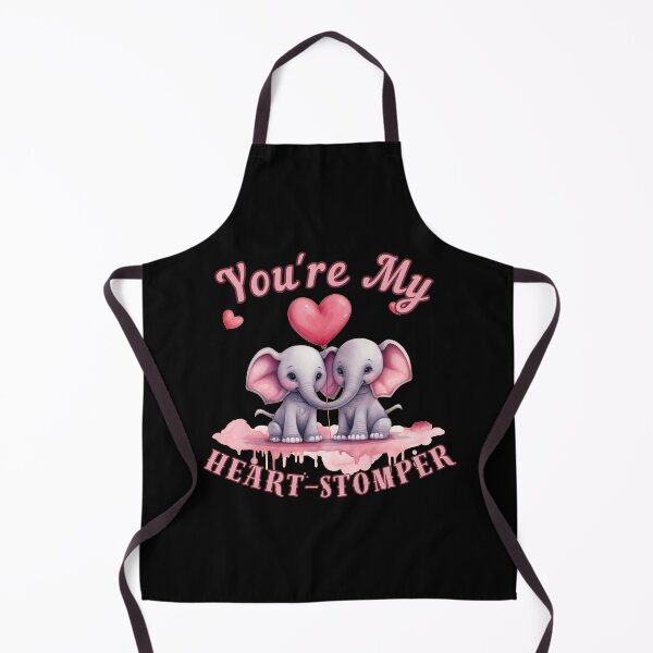 Item preview, You're My Heart-Stomper. elephant saying designed and sold by ElephantVibes.