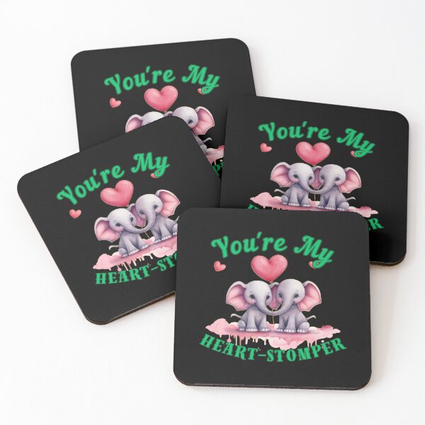 Item preview, Eres mi rompecorazones. elefante flor designed and sold by ElephantVibes.