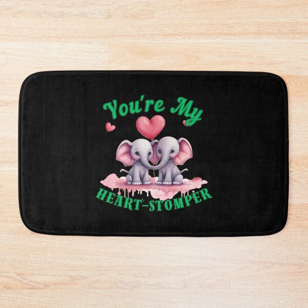 Item preview, You're My Heart-Stomper. Flower elephant designed and sold by ElephantVibes.