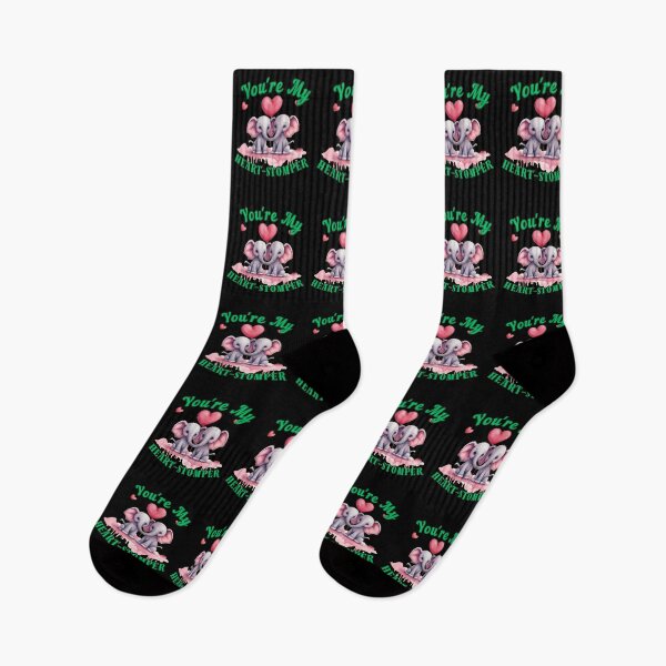 Item preview, You're My Heart-Stomper. Flower elephant designed and sold by ElephantVibes.