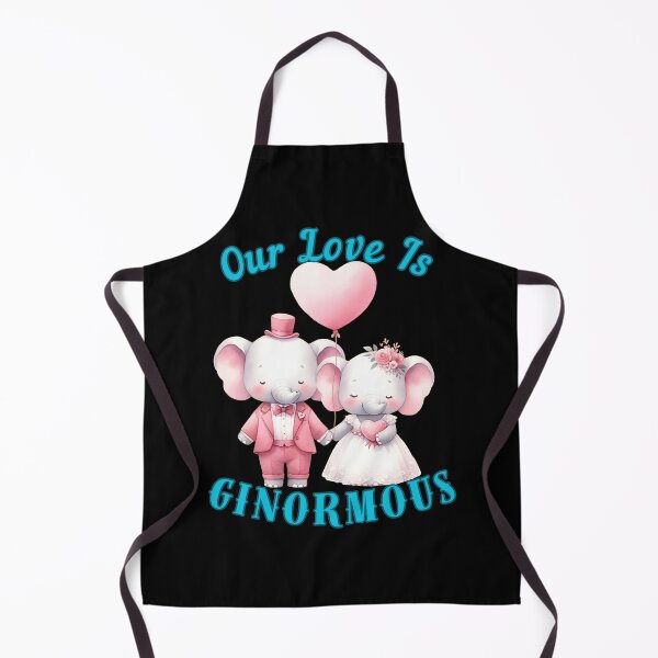 Item preview, Our Love Is Ginormous. funny elephant designed and sold by ElephantVibes.