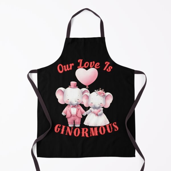 Item preview, Our Love Is Ginormous. colorful elephant designed and sold by ElephantVibes.