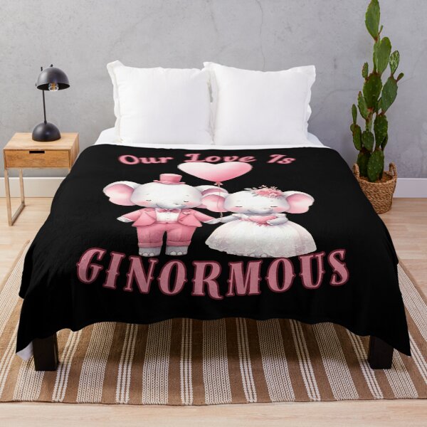 Item preview, Our Love Is Ginormous. elephant head designed and sold by ElephantVibes.
