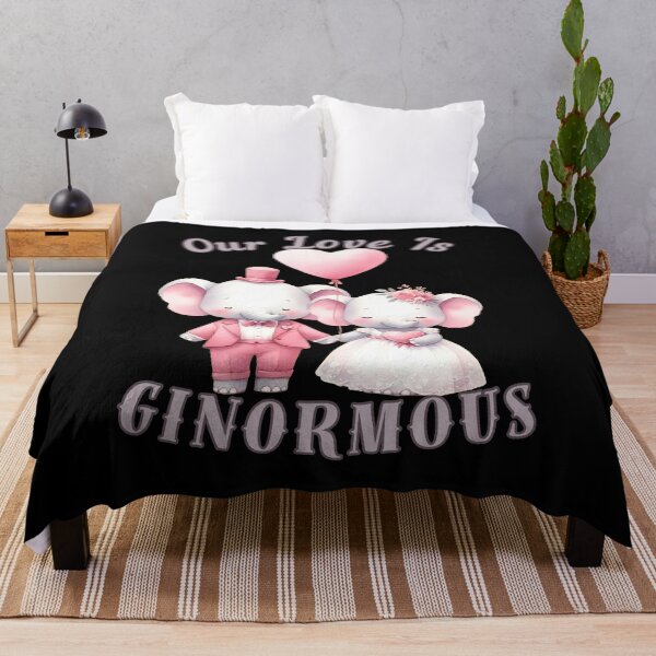 Item preview, Our Love Is Ginormous. elephant face designed and sold by ElephantVibes.