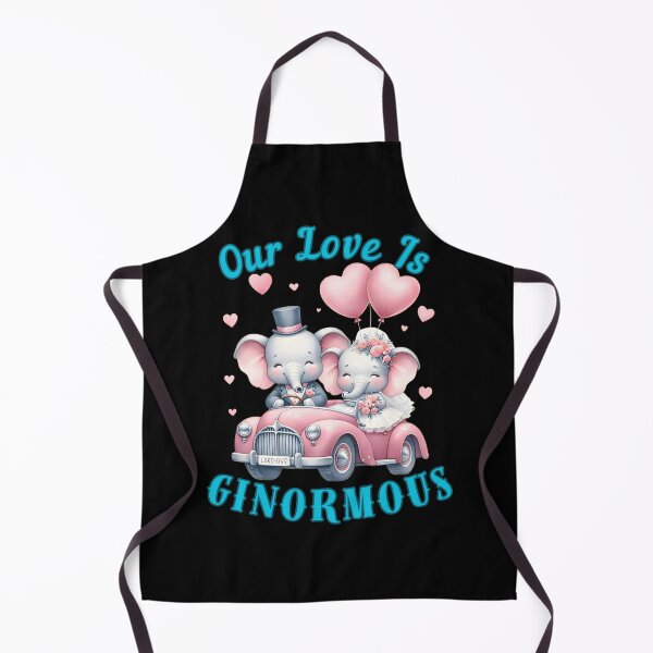 Item preview, Our Love Is Ginormous. adorable elephant designed and sold by ElephantVibes.