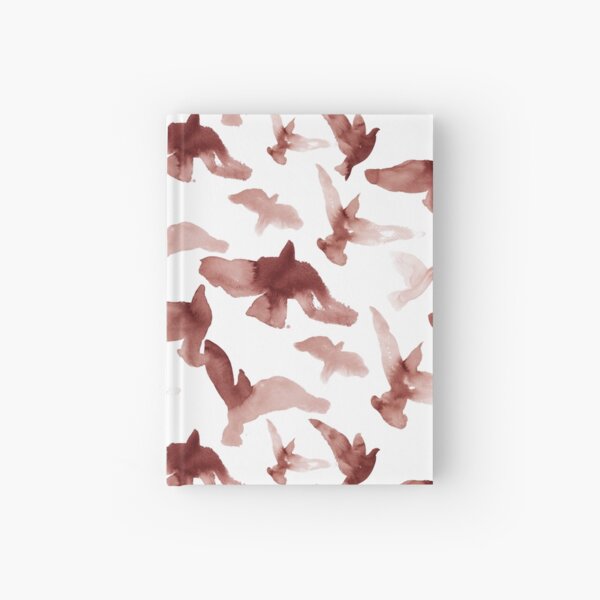 Etta – Maroon on White Hardcover Journal