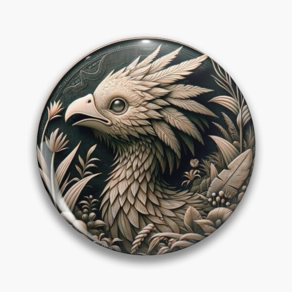 Item preview, Chocobo Crypto Token Bronze Coin Money Shilling Bit designed and sold by kylmllr101684.