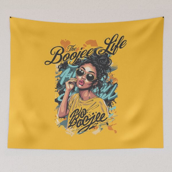 Item preview, The Boojee Life Urban Chic Illustration designed and sold by Sir Meow Meow.