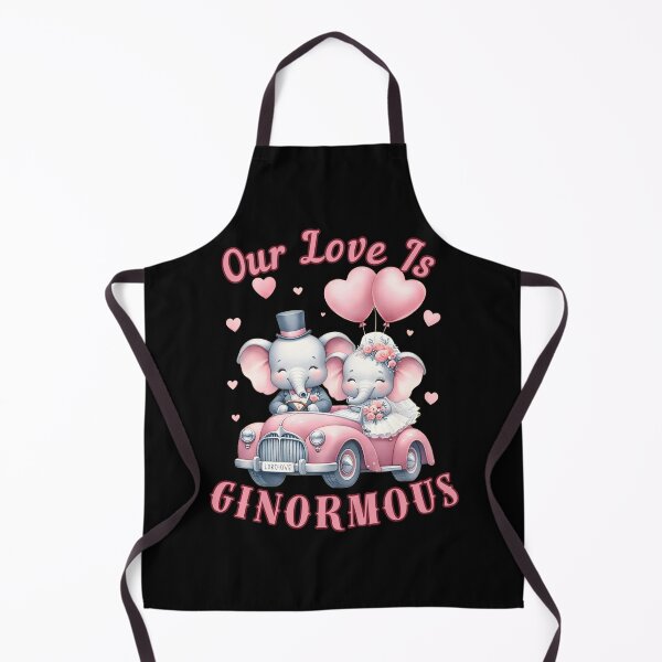 Item preview, Our Love Is Ginormous. elephant saying designed and sold by ElephantVibes.