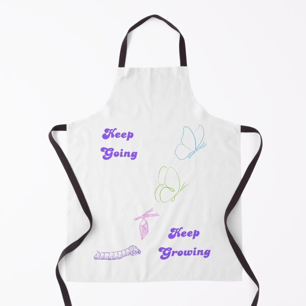 Item preview, Keep Going Keep Growing - Butterfly Growth - White designed and sold by MadeByJadex.