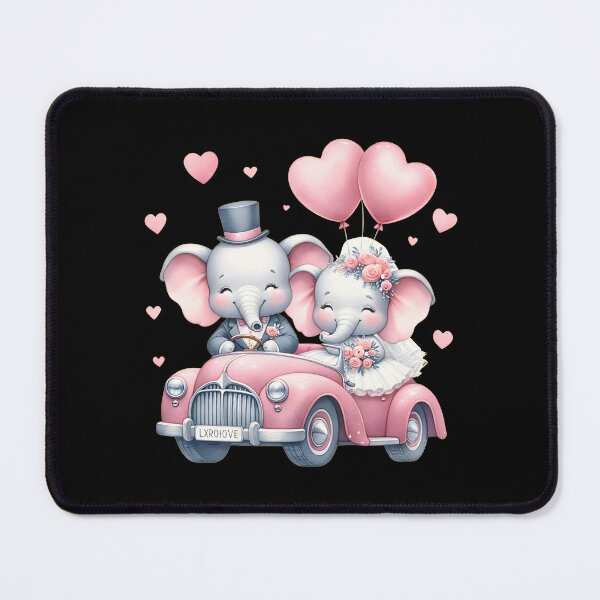 Item preview, Valentine Elephant designed and sold by ElephantVibes.