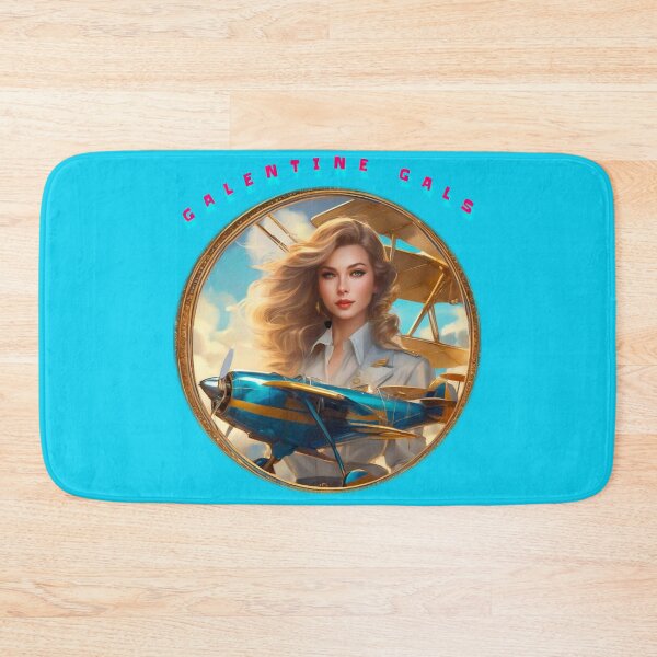 Item preview, Happy galentine gal pilot designed and sold by sailorsam1805.