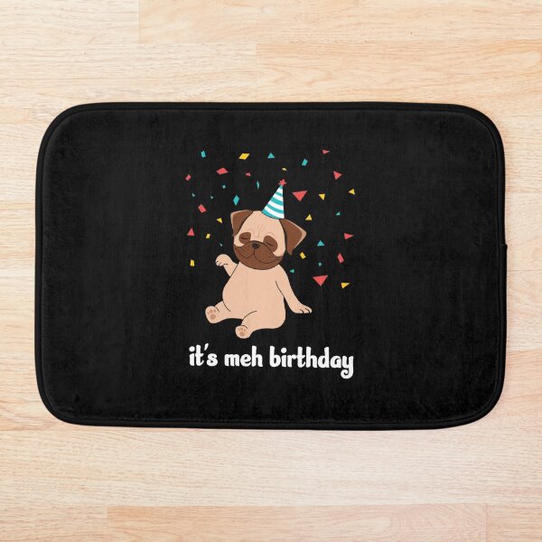 Item preview, Birthday Joy: Happy Dog in a Party Hat designed and sold by BorczVisuals.