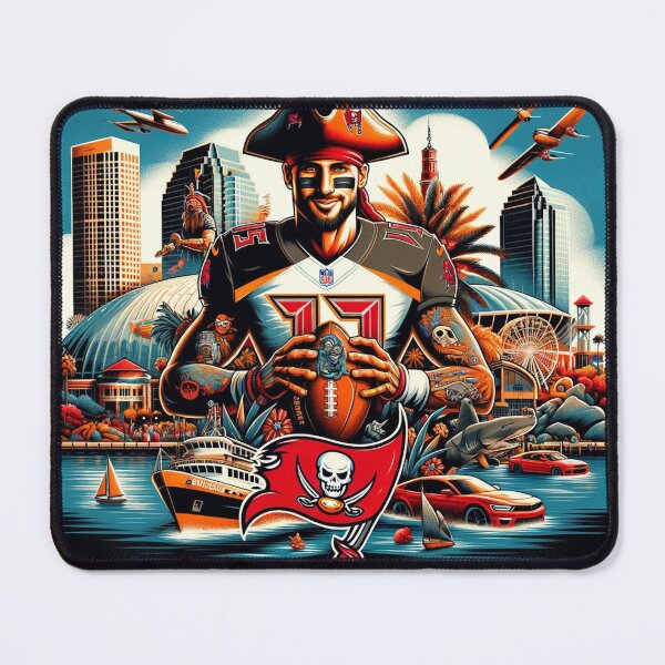 Item preview, Tampa Bay Buccaneers Energy Artwork designed and sold by ArtfulMiller.