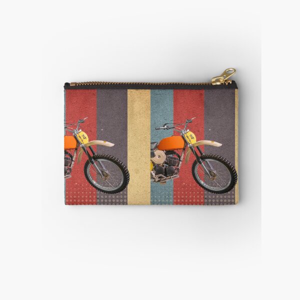 Item preview, Motocicleta retro simple en rayas  designed and sold by simplestic.