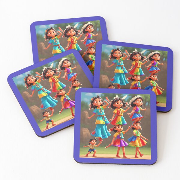 Item preview, Native American Children Performing  designed and sold by Brestylefire.