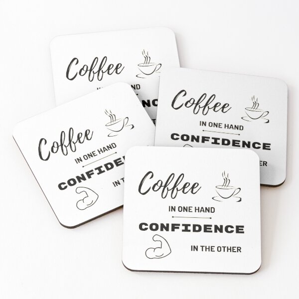Item preview, Best design for coffee lovers, confidence  designed and sold by Think & learn co.