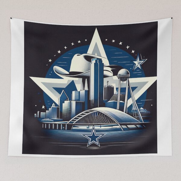 Item preview, Dallas Cowboys Essence Artwork designed and sold by ArtfulMiller.