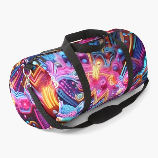 Item preview, Neon Colors Flower Abstract Design designed and sold by Alessei.