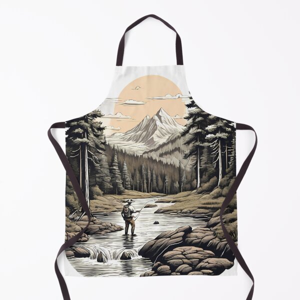 Item preview, Early Morning Fishing In The Mountain River designed and sold by BajanTees.
