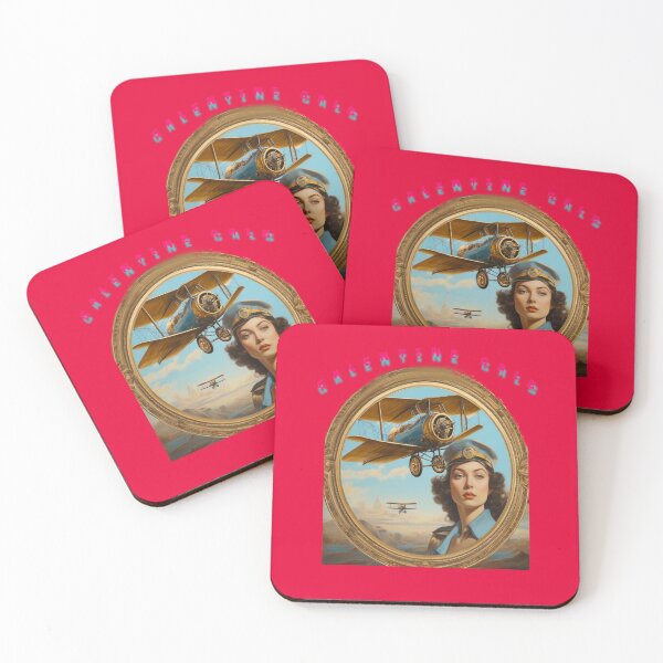 Item preview, Glamorous galentine gal pilot designed and sold by sailorsam1805.