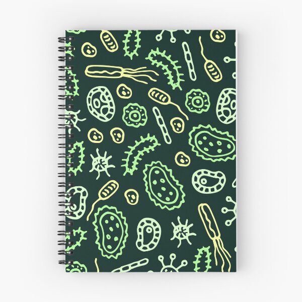 Item preview, Patrón sin fisuras con el tema de bacterias y gérmenes. designed and sold by DesignsbySimons.