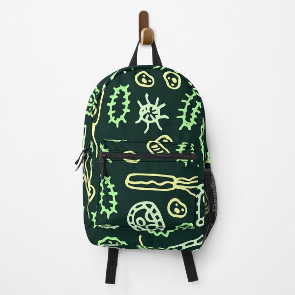 Item preview, Seamless pattern with bacteria and germs theme designed and sold by DesignsbySimons.
