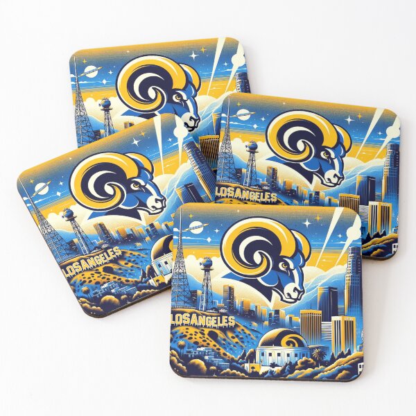 Item preview, Los Angeles LA Rams Artwork designed and sold by ArtfulMiller.