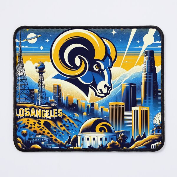 Item preview, Los Angeles LA Rams Artwork designed and sold by ArtfulMiller.