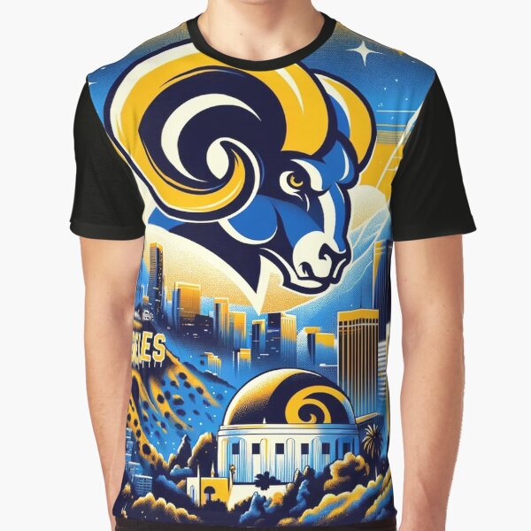 Item preview, Los Angeles LA Rams Artwork designed and sold by ArtfulMiller.