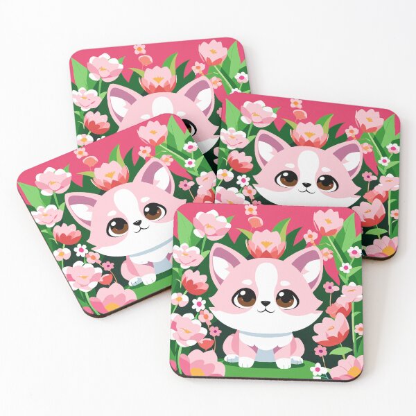 Item preview, Floral Paradise for Furry Friends: Captivating Pomeranian Amidst Nature's Beauty designed and sold by CutesyKoala.