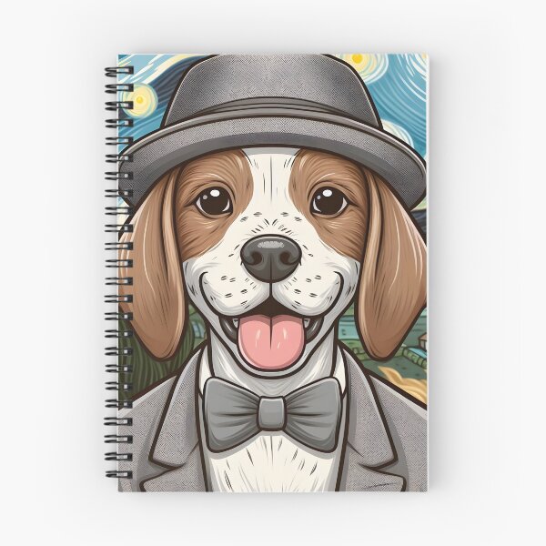 Item preview, Van Gogh Chibi English Pointer Self Portrait designed and sold by City0fDreams.