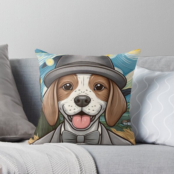 Item preview, Van Gogh Chibi English Pointer Self Portrait designed and sold by City0fDreams.